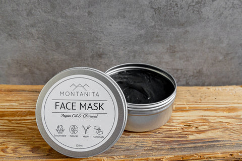 Natural Charcoal Face Mask 120 ml